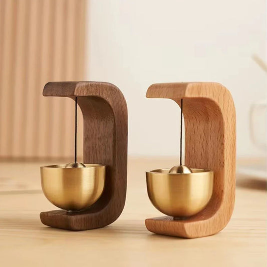 Wooden Wind Chime Door Bell – Decorative Entrance Bell for Home &amp; Store Openings